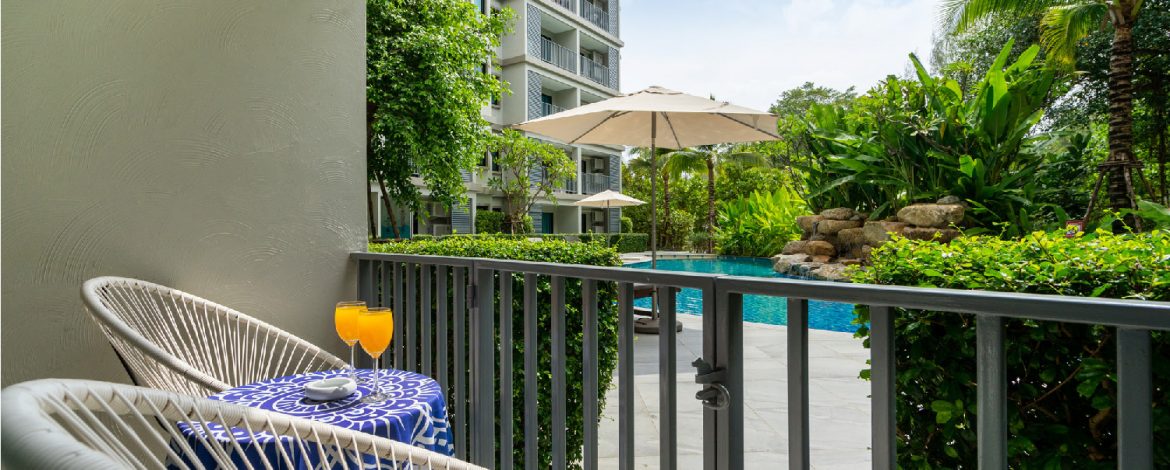 A Pool View Condominium at Nai Yang Beach