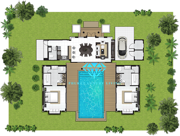 Kiri Buddha pool villa