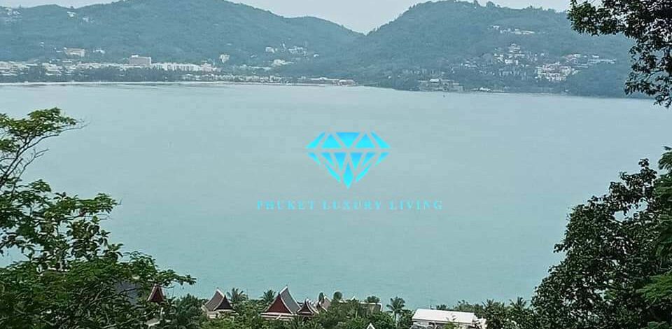 Land with Sea View near Patong Beach, Phuket for sale.
