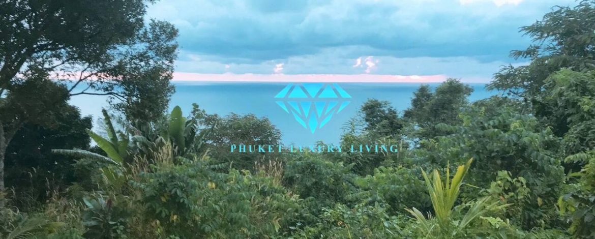 For sale: Land with ocean view in Kamala Beach (Millionaire’s miles Road)