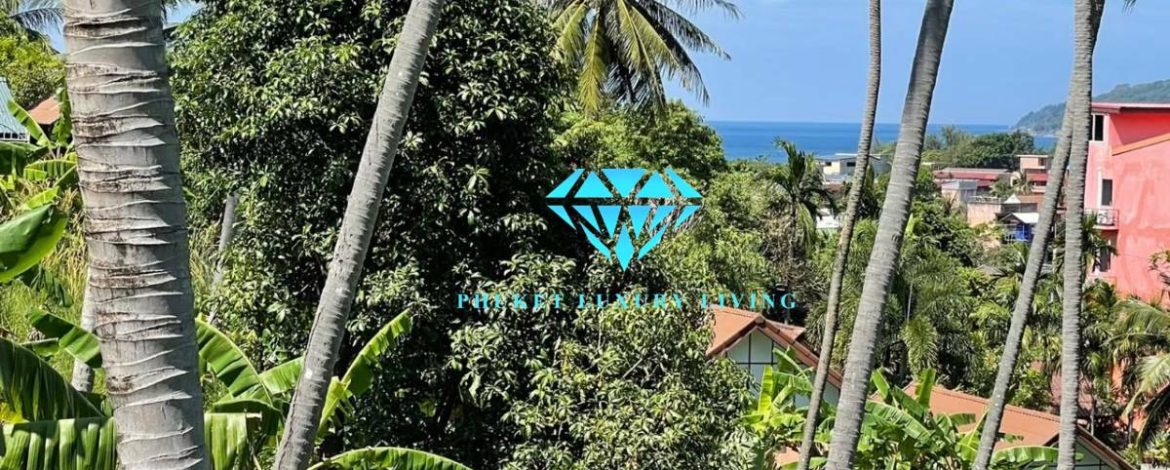 Land for sale with Seaview in Karon, Phuket.