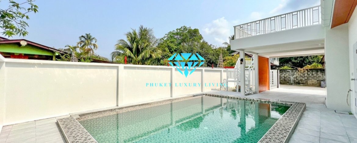 Renovated: 3 Bedrooms Pool Villa For sale in Chalong, Phuket.