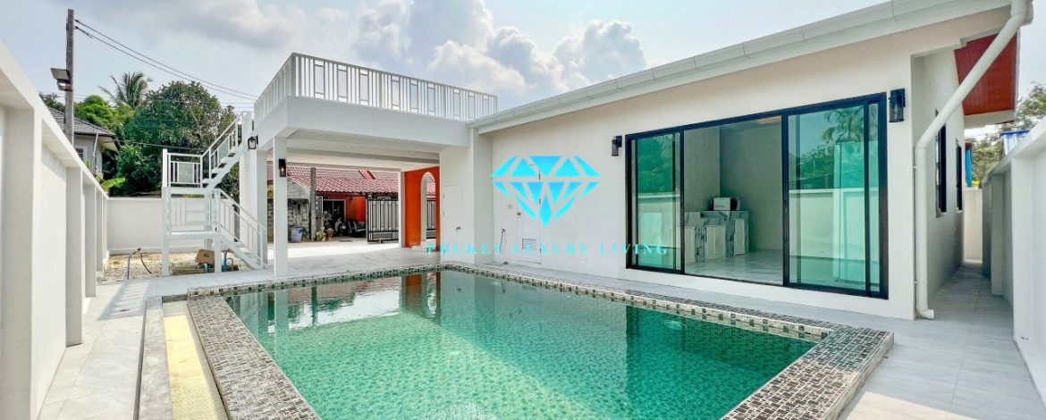 Renovated: 3 Bedrooms Pool Villa For sale in Chalong, Phuket.