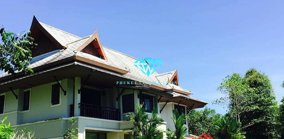 Quick Sale!! A Stunning Mountain panoramic view – 6 bedrooms House for sale in Thalang, Phuket.