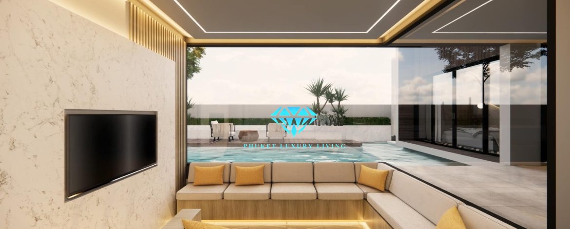 For sale: Brand new luxury pool villa 3 Bedrooms Modern Style in Rawai, Phuket.