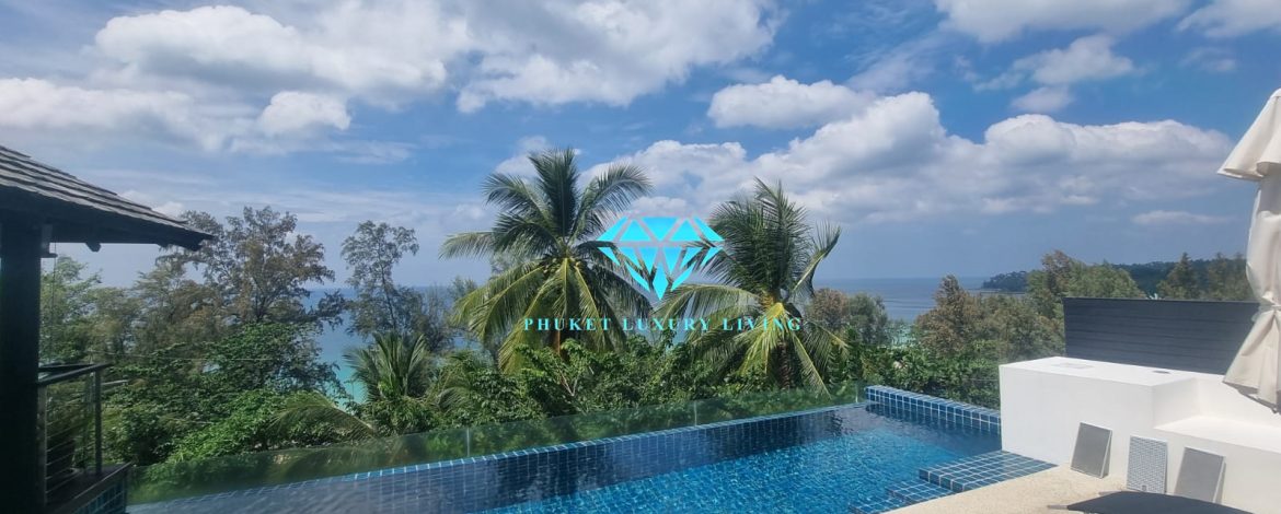 4 Bedroom Modern Sea View Pool Villa for Sale, Close to Surin Beach, Phuket.