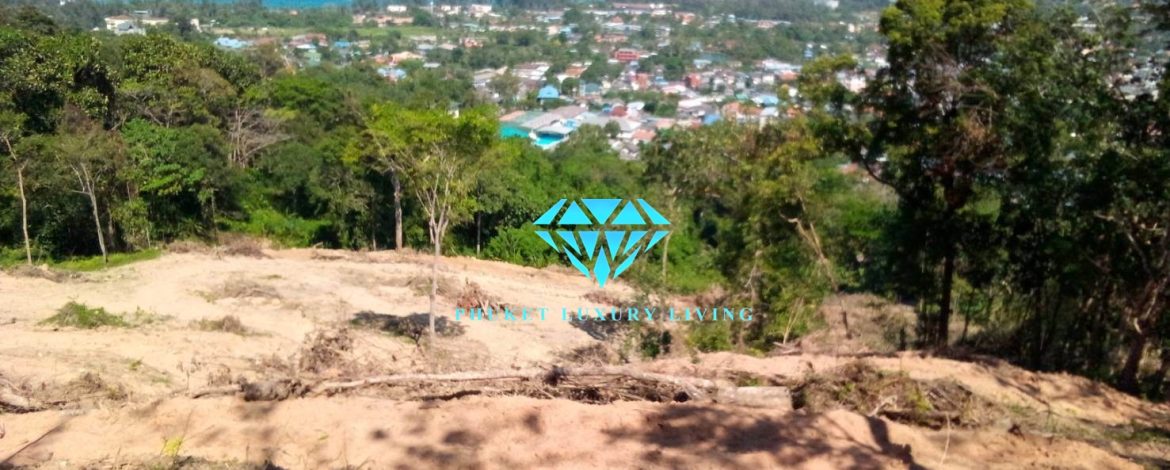 Land with Sea view for sale in Bang Tao, Phuket.