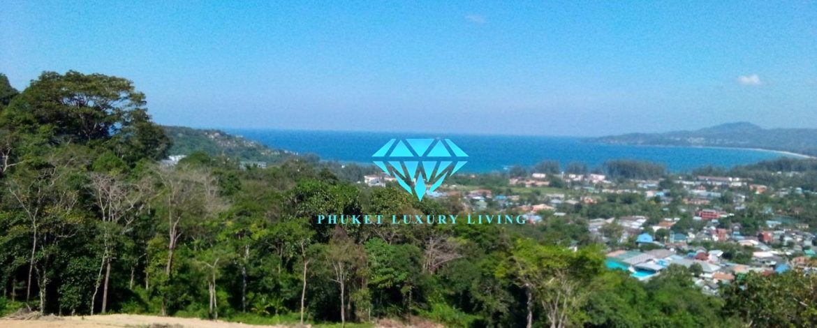 Land with Sea view for sale in Bang Tao, Phuket.
