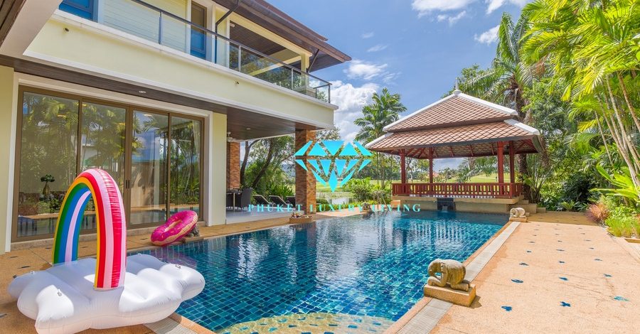 5 Bedrooms private pool villas for sale in Laguna area.